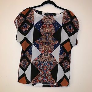 Geometric Blouse